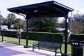 Custom Fabrication of a Steel Transit Shelter with Aluminum Scrollwork