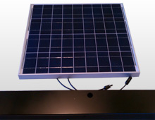 Custom Fabricated Solar Lighting Kit with Custom Light Box Enclosure