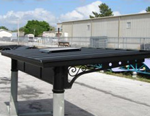 Custom Metal Fabrication of an Aluminum & Steel Bus Shelter